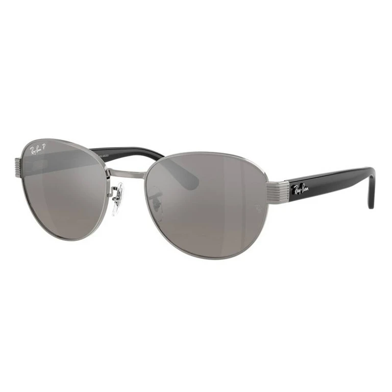 Ray Ban Mirror Silver Polarized Square Unisex Sunglasses RB3766CH 004/5J 54