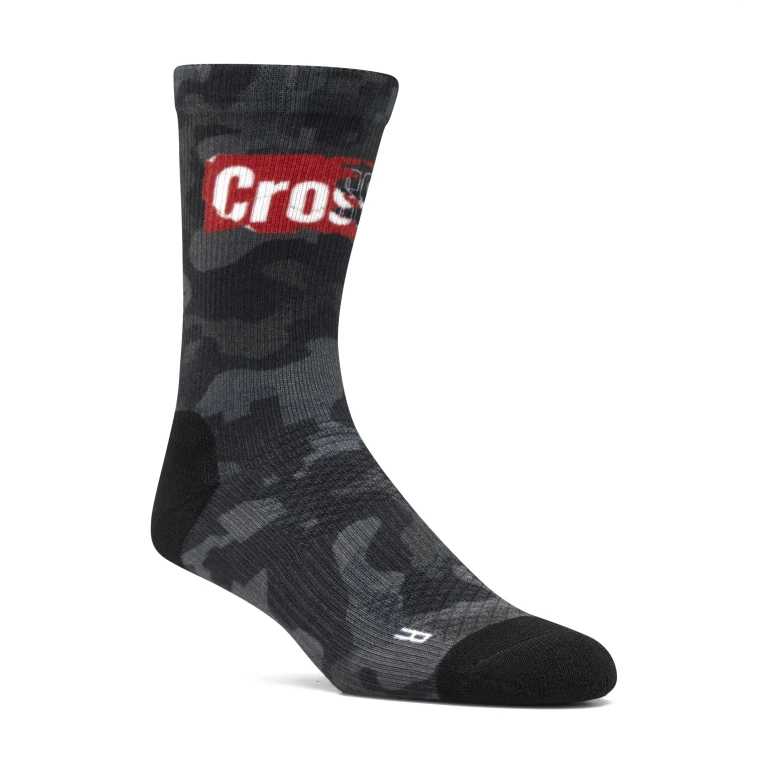 Men's Crossfit Printed Crew Sock