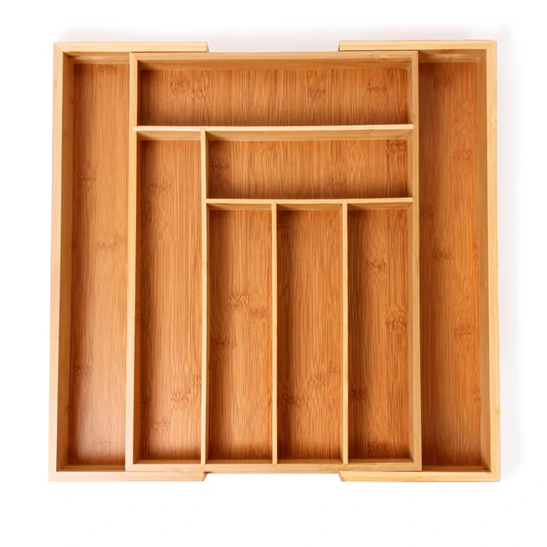 Essentials Flatware Organizer Expanding 8-slot