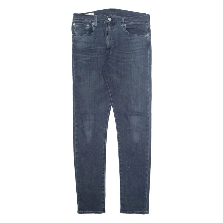 LEVI'S 512 BIG E Jeans Mens Blue Slim Tapered W33 L34