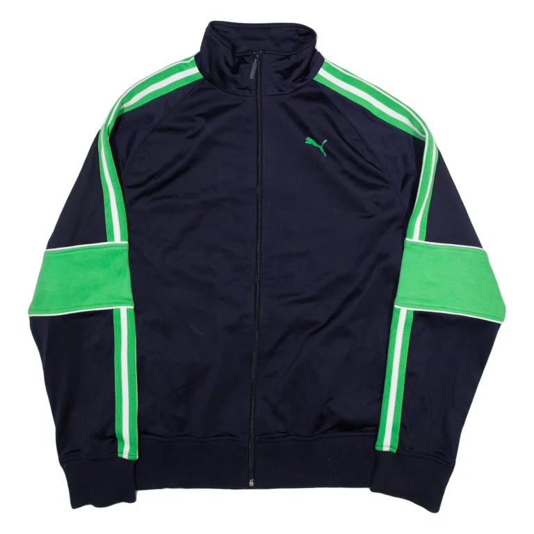 PUMA Mens Track Jacket Blue M
