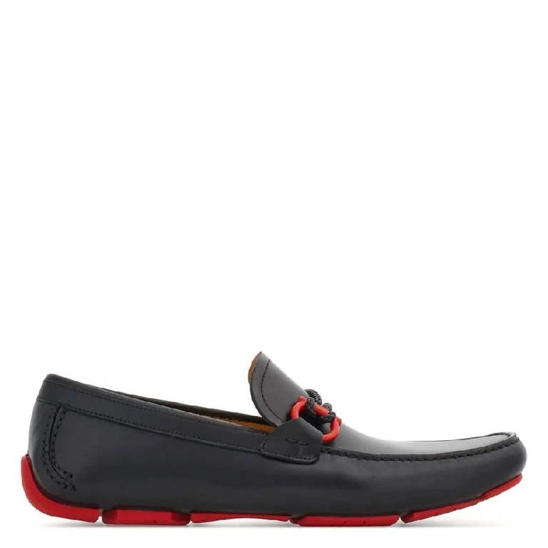 Ferragamo Gancini Ornament Driver Shoes