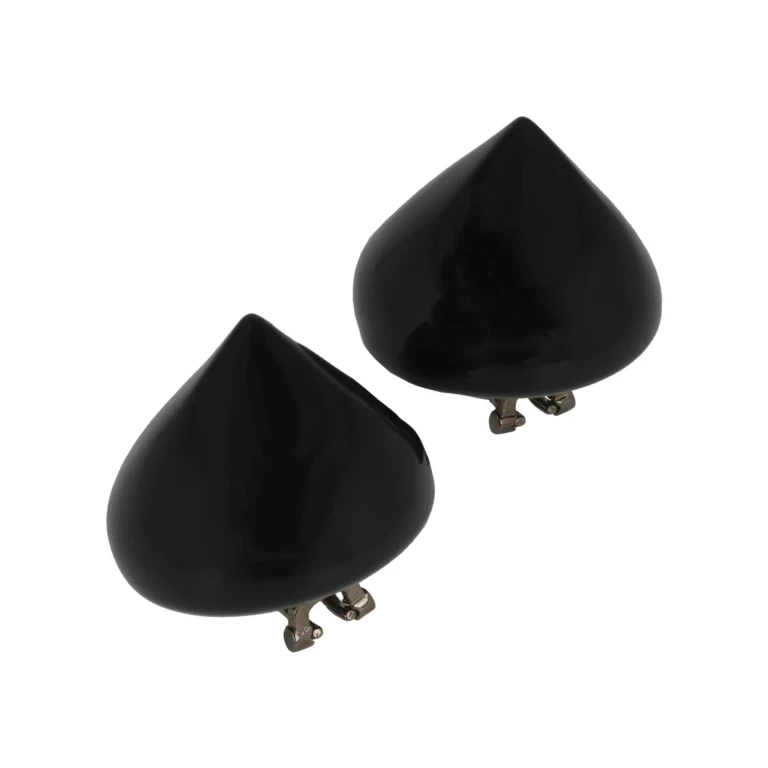 Large Sculptural Clip on Earrings