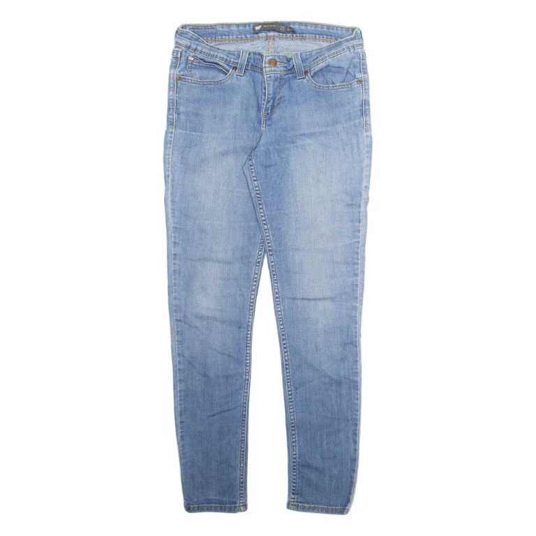 LEVI'S Womens Jeans Blue Regular Skinny Stone Wash W30 L32
