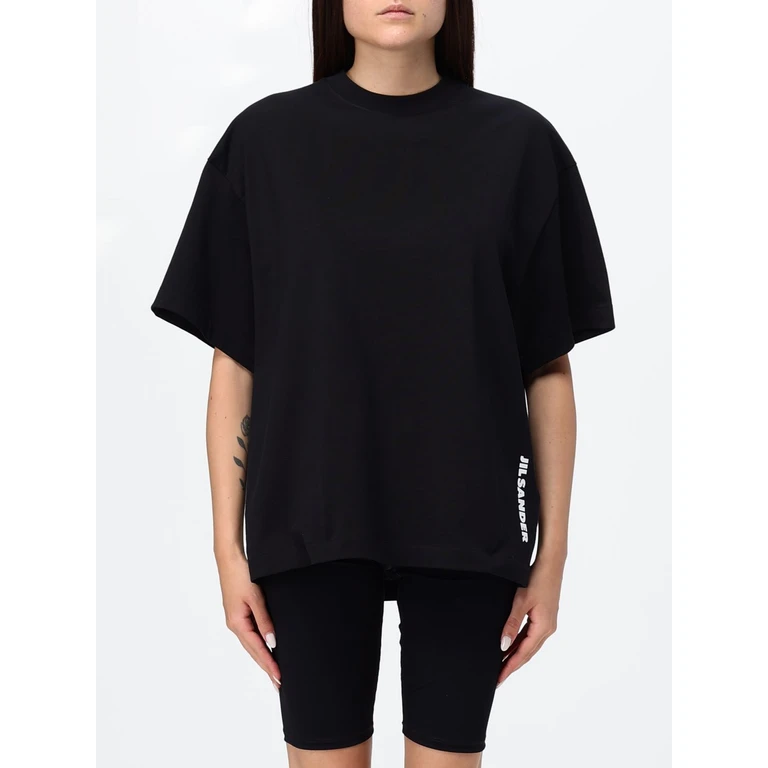 Dropped Shoulder Relaxed Fit Cotton T-Shirt (J02GC0173J20348001)