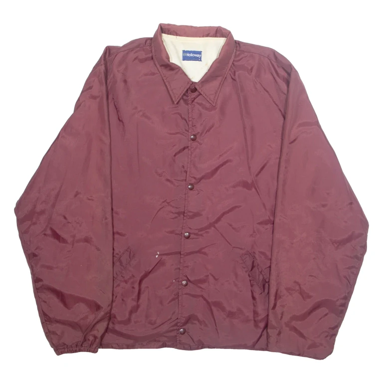 HOLLOWAY Mens Jacket Maroon USA XL