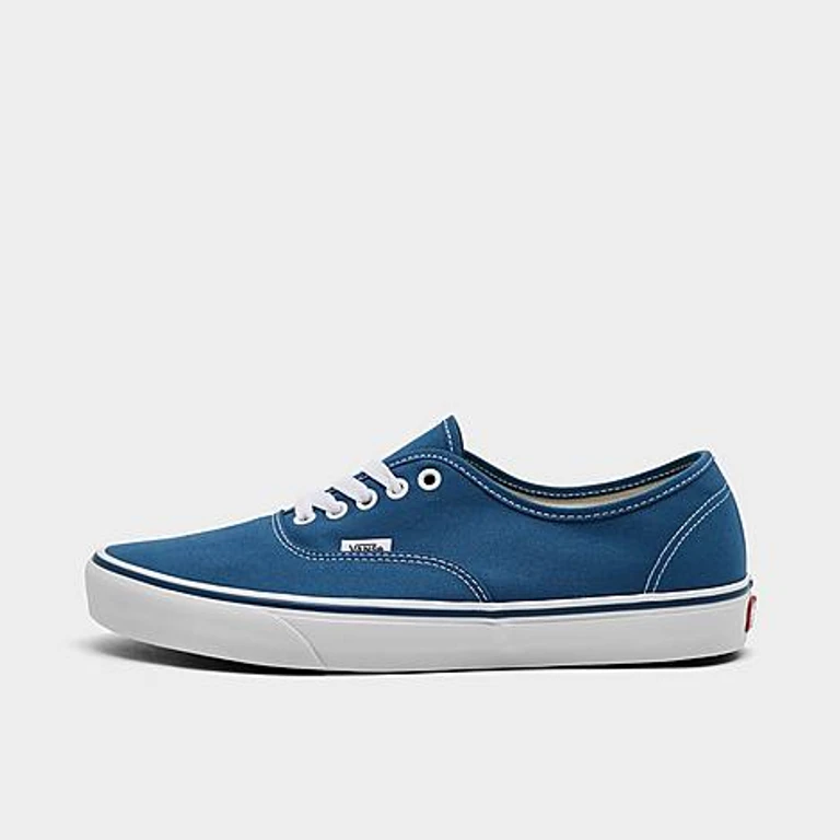 Vans Men's Authentic Casual Shoes in Navy Size: 7.5