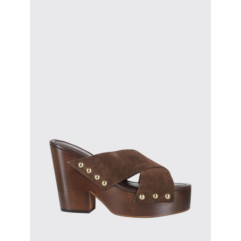 Heeled Sandal Woman color Ebony (PX1989XV003EBANO)