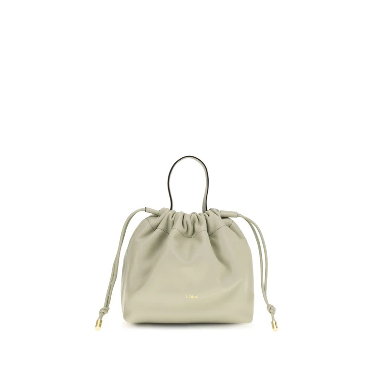 Chloé Gray Lamb Ovis Aries Shoulder Bag - Women