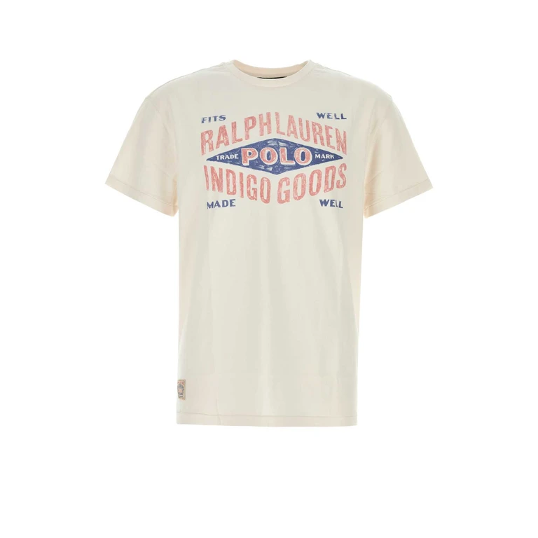 Polo Ralph Lauren Ivory Cotton Oversize T-Shirt Nevis Exterior - Men