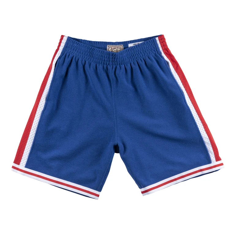 Men's NBA Reverse Warm Up Swingman Short 1997 Philadelphia 76Ers Jerseys