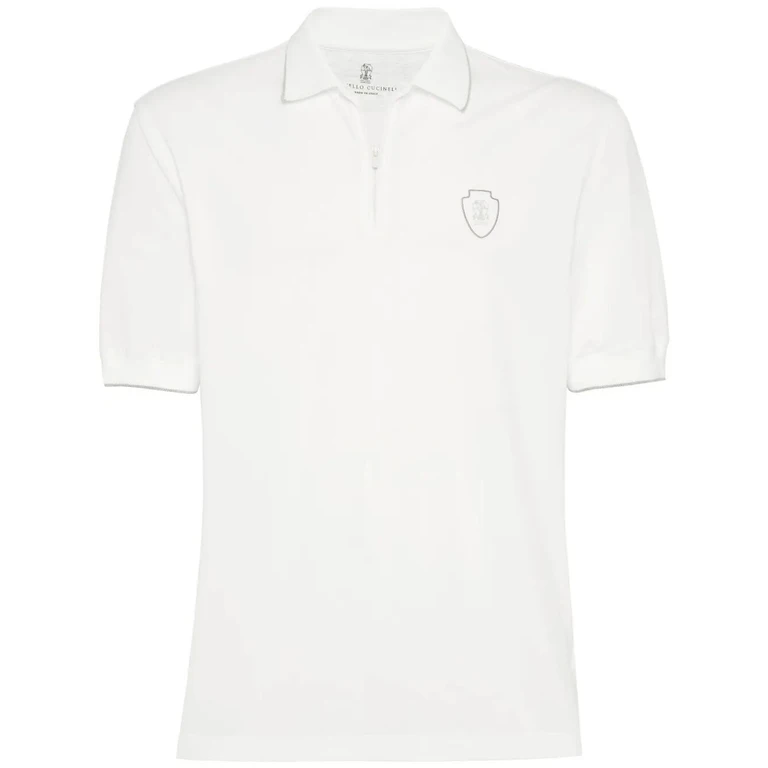 Brunello Cucinelli Piquet Polo Shirt