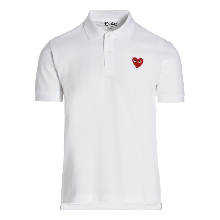 白色棉质 Polo 衫