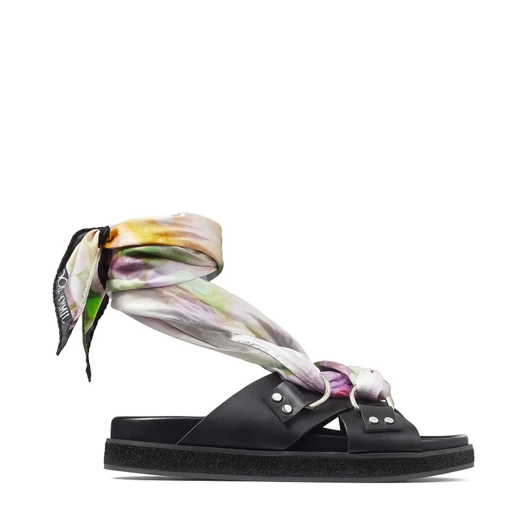 Ruzah Black Vachetta Leather Slip-On Flats, Brand Size 39 ( US Size 9 )