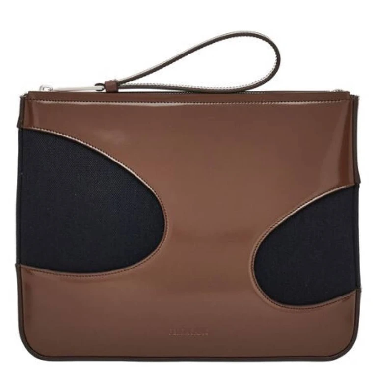Ferragamo Cut-Out Detailing Clutch Bag
