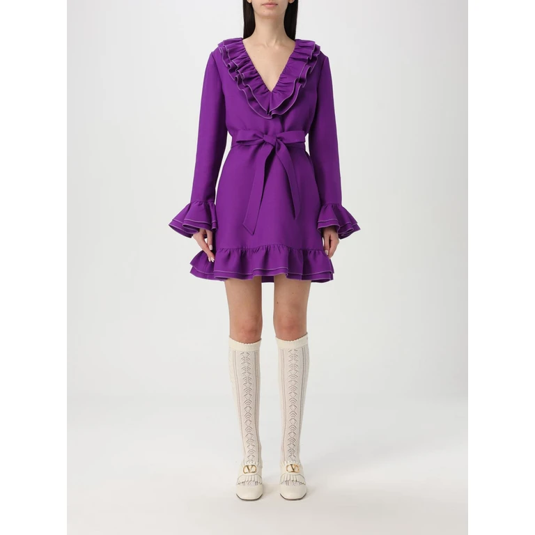 Dress Woman color Violet (6B3VAES61CFR1B)