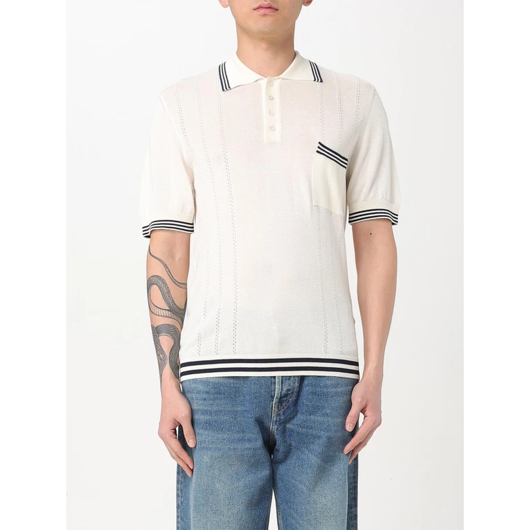 Polo Shirt Men color Yellow Cream (GMP02117P00191011782)