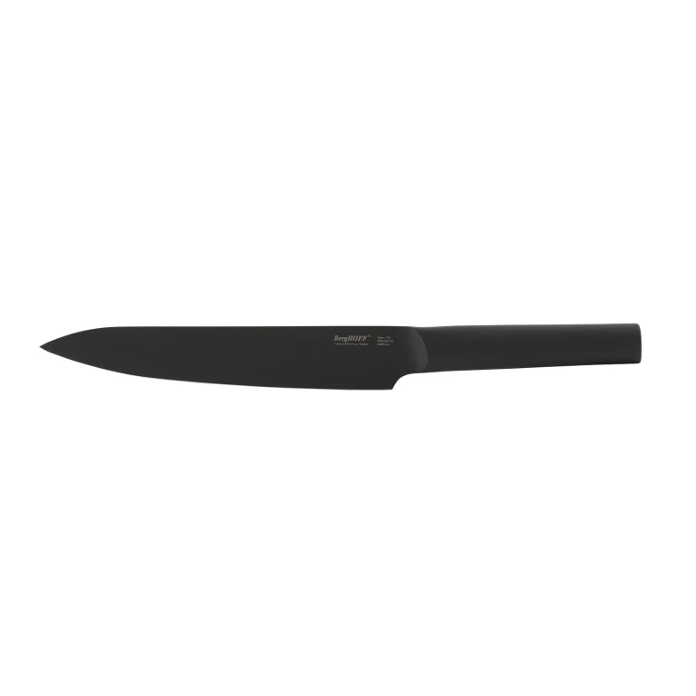 Ron 7" Stainless Steel Carving Knife, Black