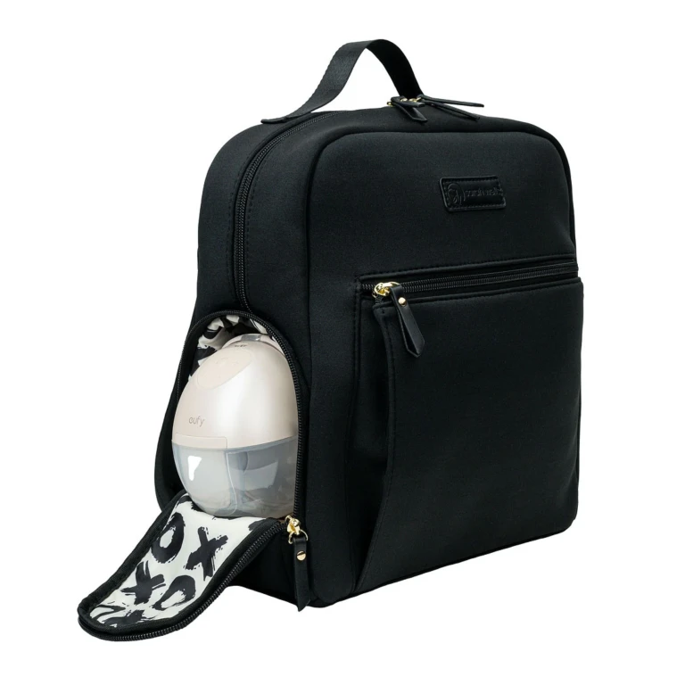 Sarah Wells Fifi Mini Breast Pump Bag - 13" Neoprene Backpack for Wearable Pumps - Insulated, Lightweight, Washable