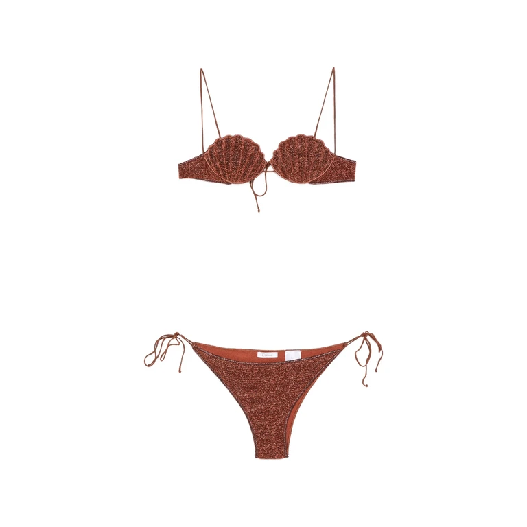 Oséree Lumierè Flitter-effect Swimsuit