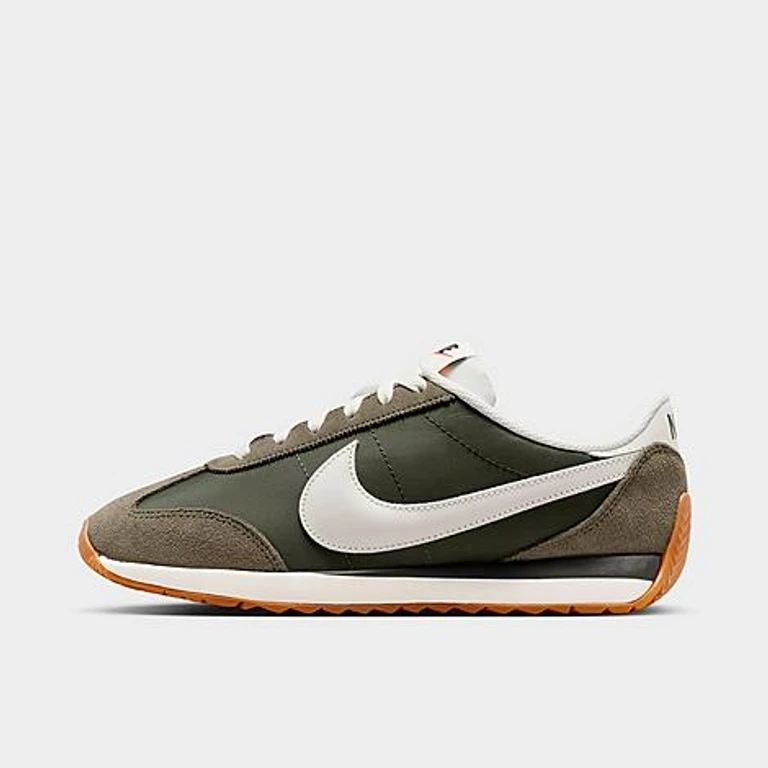 Nike Women's Pacific Casual Shoes in Khaki/Black/Gum Medium Brown Size: 5.0