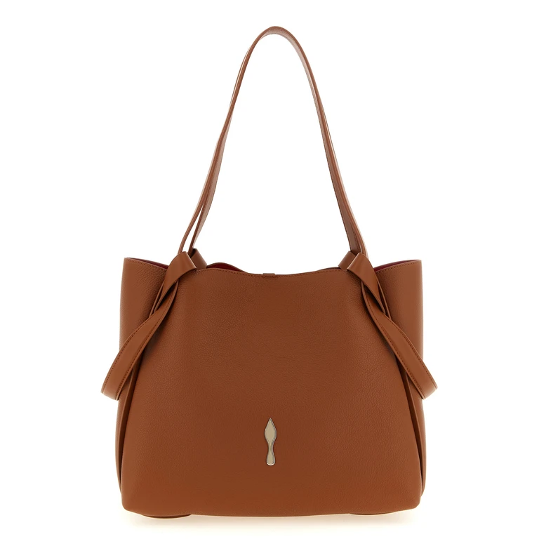 Christian Louboutin Brown Calfskin Tote Bag - Women