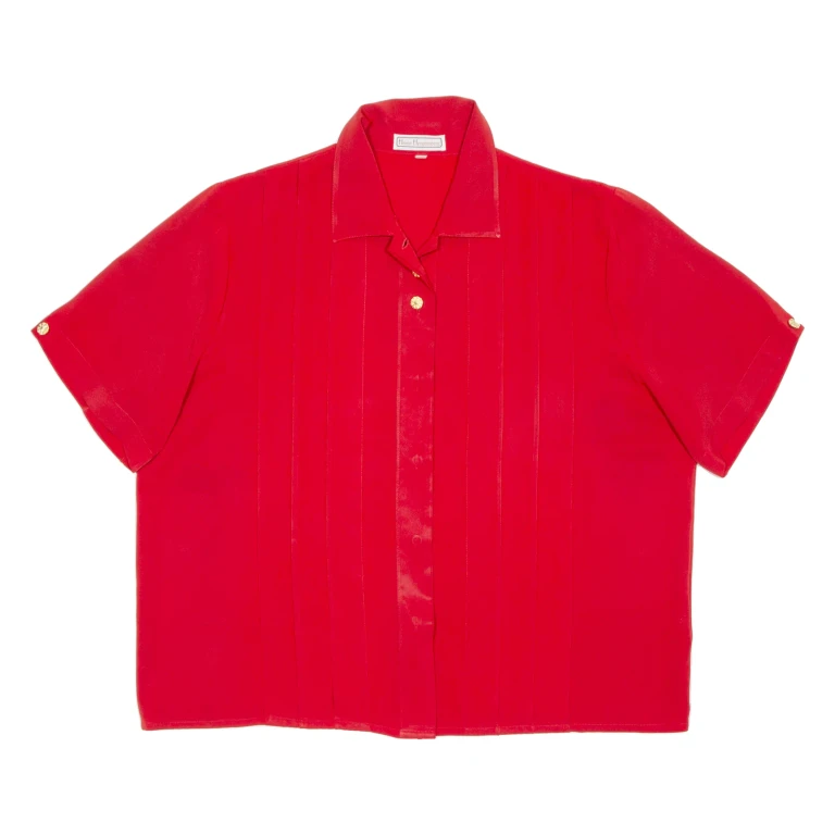 Womens Blouse Red 3XL