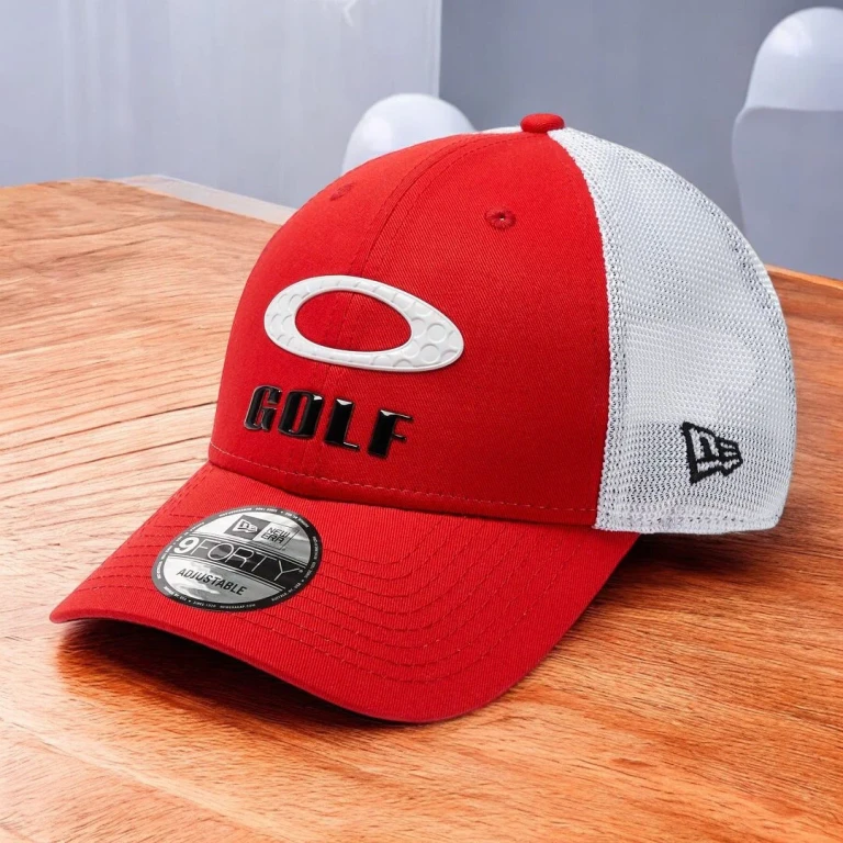 Men's Heather New Era Stripe Golf Snapback Hat Hats