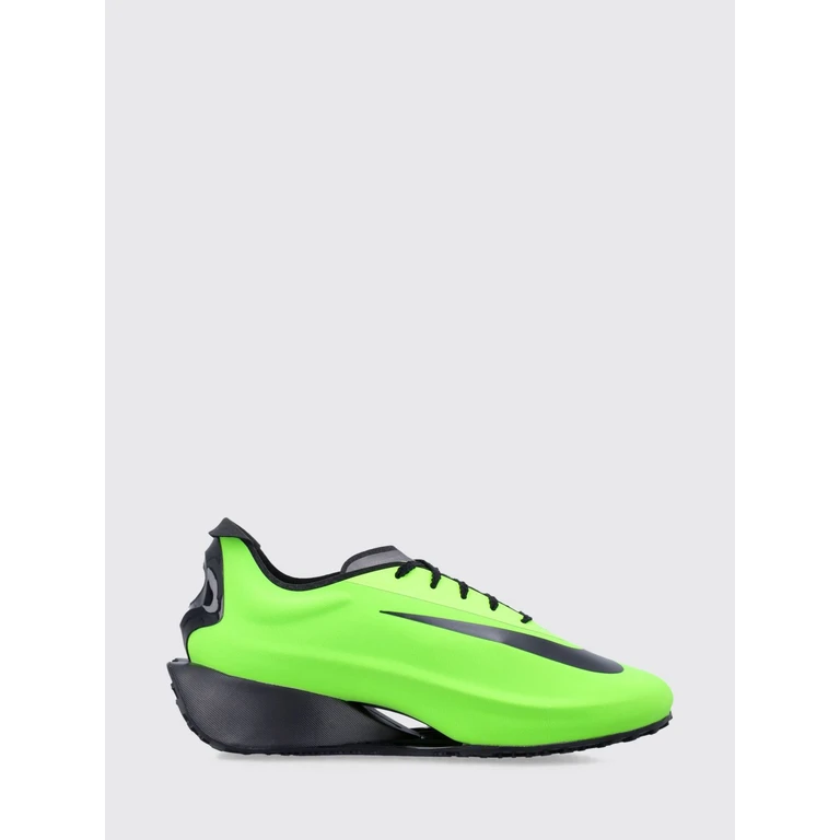 First Sight Leather and Rubber Trainers with Chunky Sole and Swoosh Logo (HQ2409300)