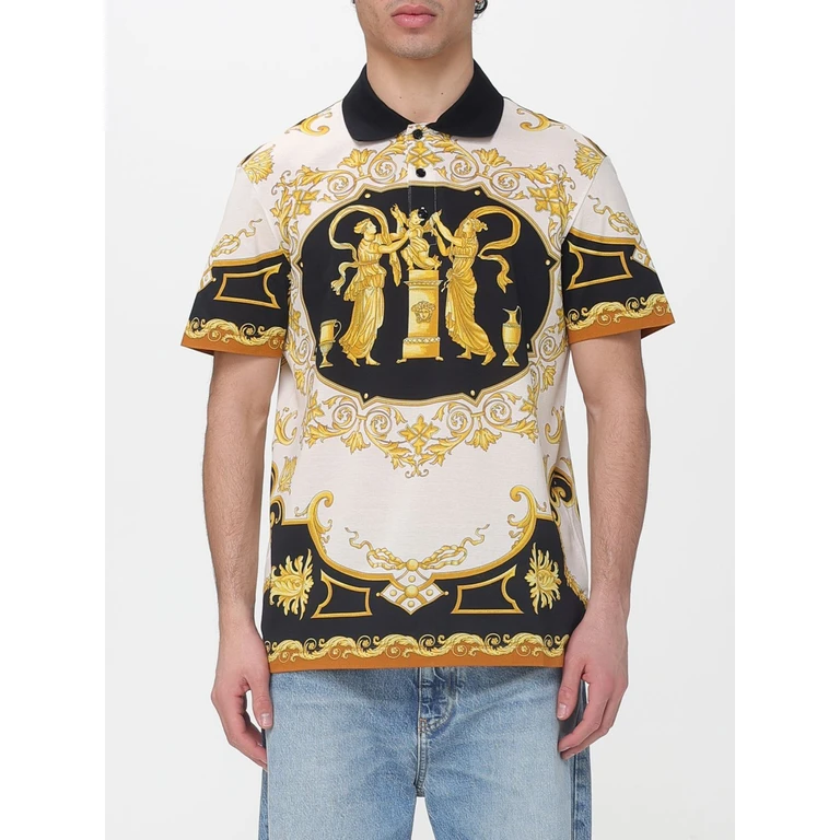 Polo Shirt Men color Black (10227601A163995BE40)