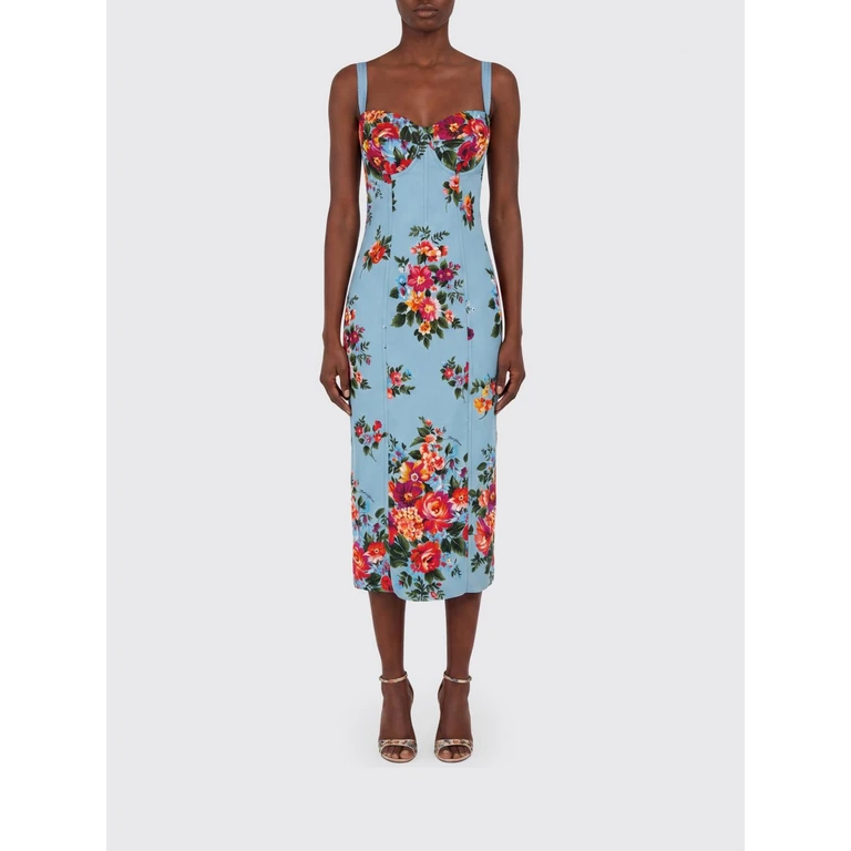 DOLCE & GABBANA Dress Woman color Multicolor (F60DGTFSICEHC5ZO)