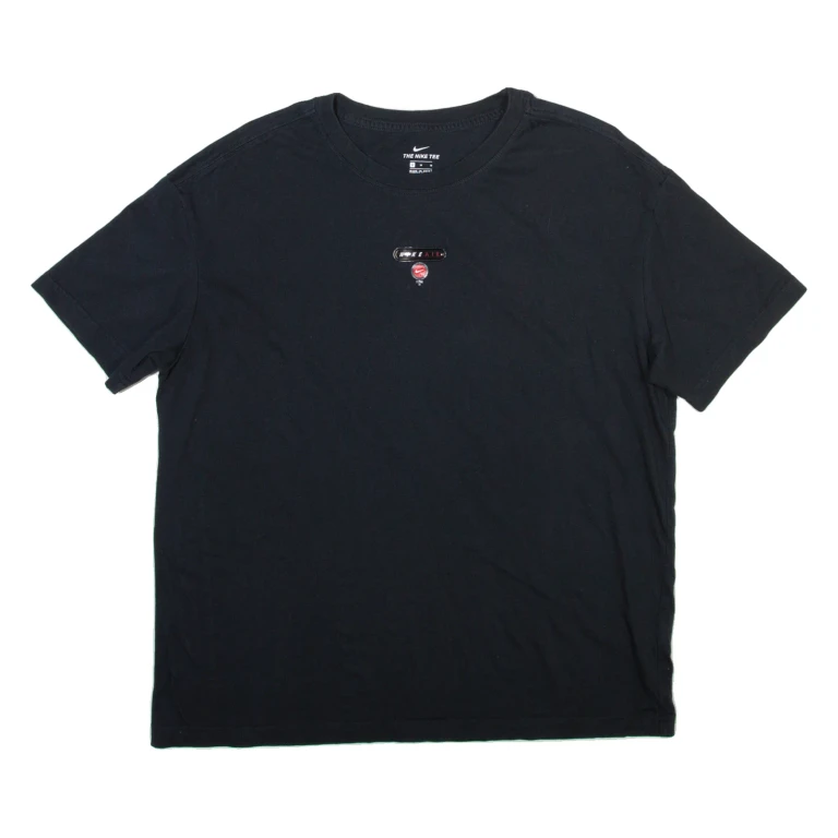 NIKE Air Womens T-Shirt Black Crew Neck M