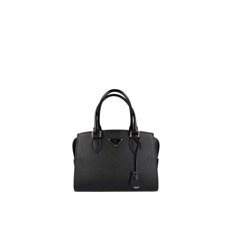 Prada Black Calfskin Handbag Bag - Women