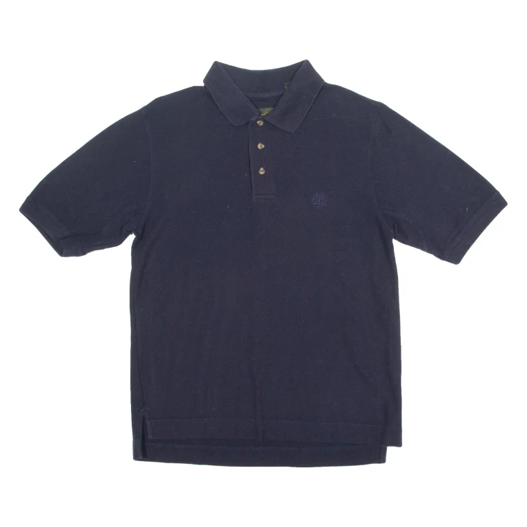 TIMBERLAND Mens Polo Shirt Blue S