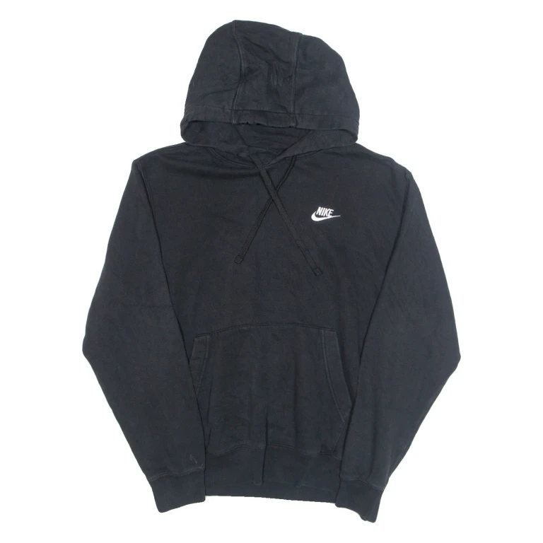 NIKE Mens Black Hoodie S