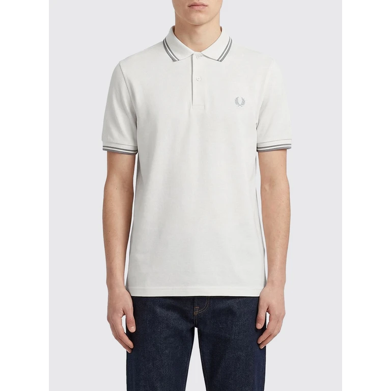 Polo Shirt Men color White (FPM3600P5795A)