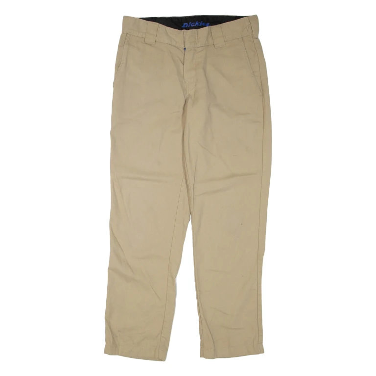 DICKIES Mens Trousers Beige Regular Straight W30 L28