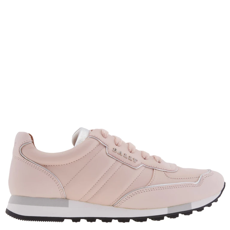Bally Glarys Leather Low-Top Sneakers, Brand Size 37 ( US Size 6.5 )