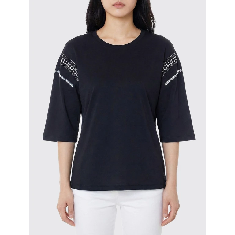 LIU JO T-Shirt Woman color Black (WA6128JS904P9514)