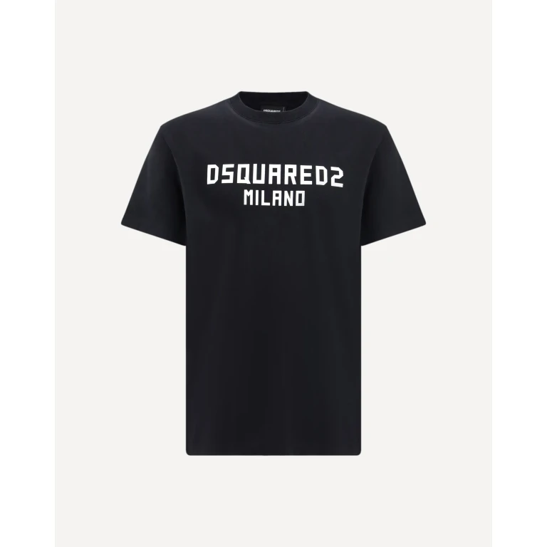 Dsquared2 男士 Milano 标志 T 恤