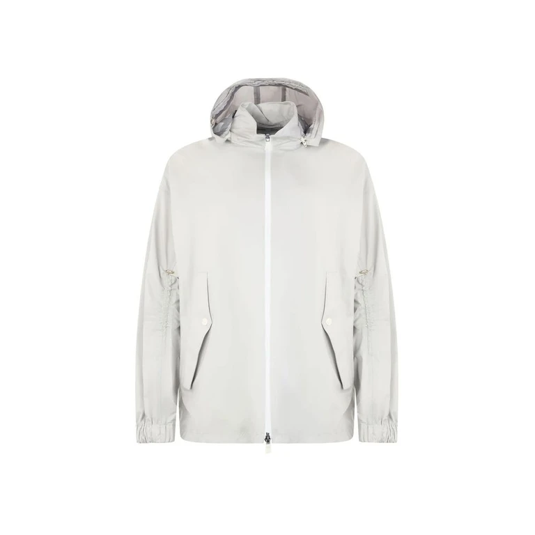Herno Gray Polyamide Shell Jacket Clothing - Women