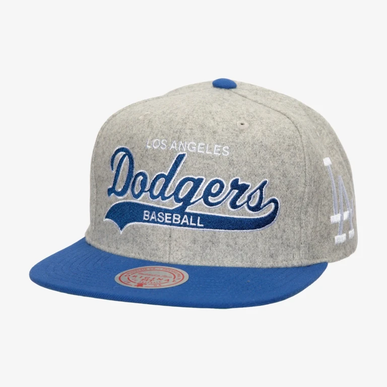 Men's MLB Tailsweep 2.0 Melton Snapback Dodgers Snapback Caps