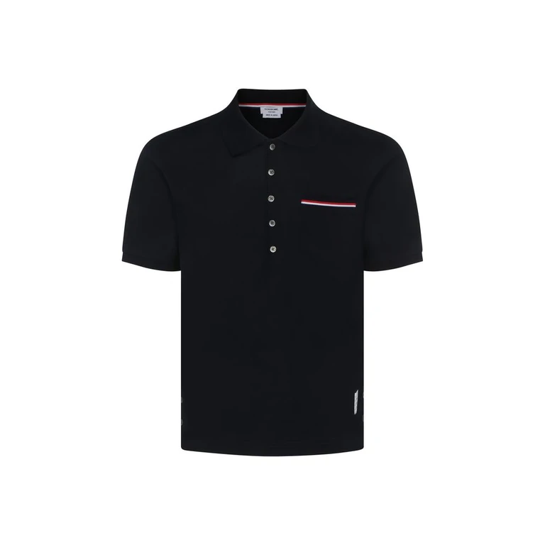 Thom Browne RWB Stripe Polo Shirt