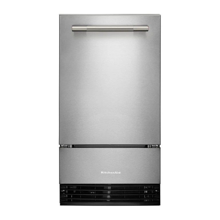 18 in. Automatic Ice Maker w/ Clear Technology In Printshield Finish in Stainless