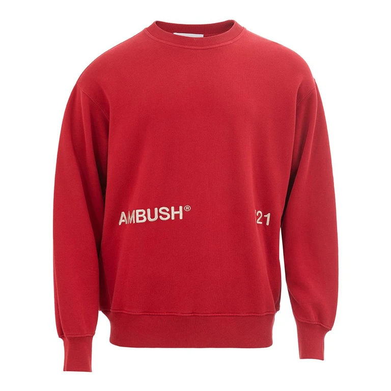 Ambush Red Cotton Sweatshirt Clothing - Men