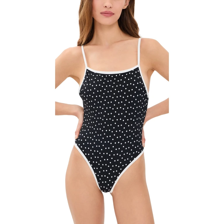 Lioness Mademoiselle One Piece NOIR POLKA M