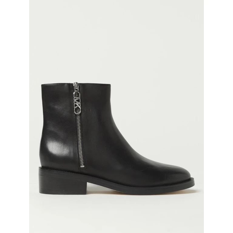 Regan leather boots with MK slider (40F3RGME5L001)