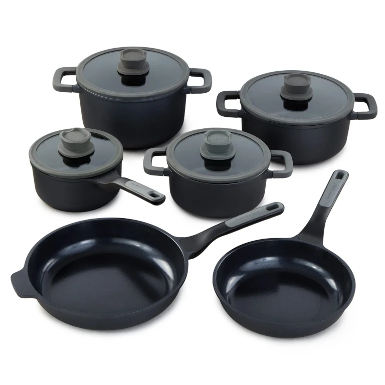 Leo Stone+ 10pc Nonstick Ceramic Cookware Set
