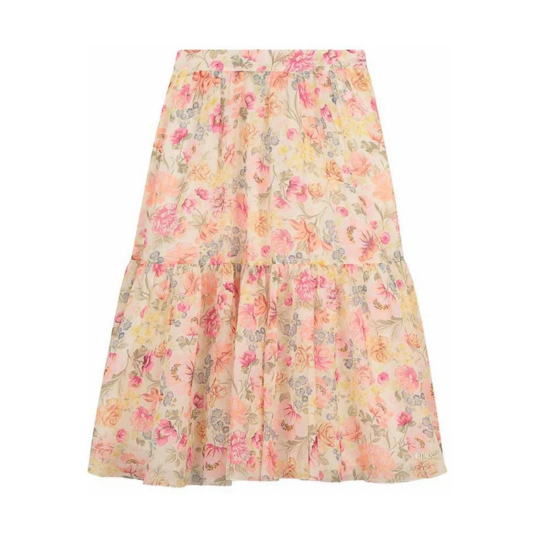 Chloe' Jupe Midi - Multicolore (C20828Z41)