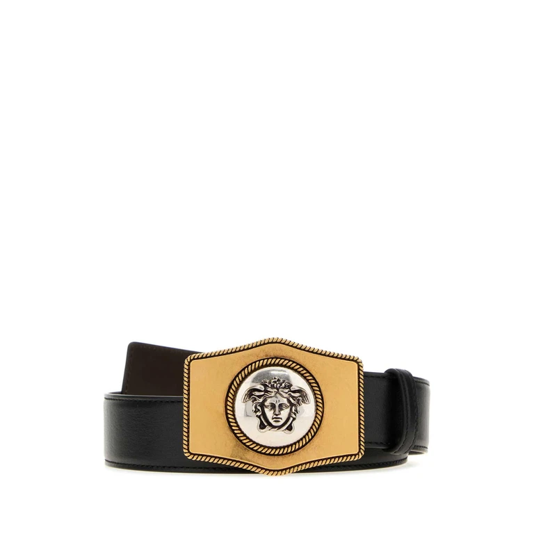 1024409dvtp1 1b00x Black Gold Exterior: Leather Cinture